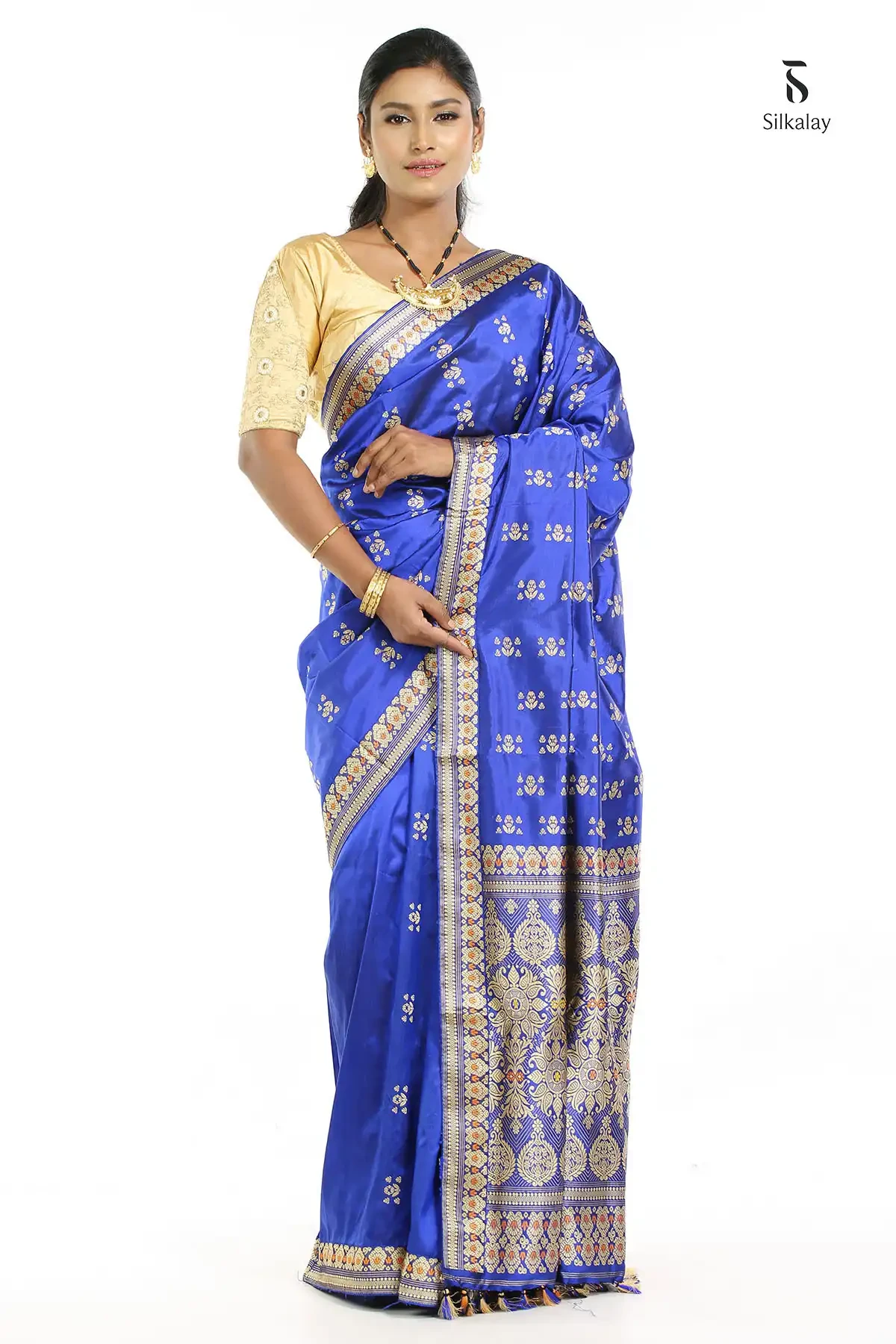 Blue Pinafore Denim Dress